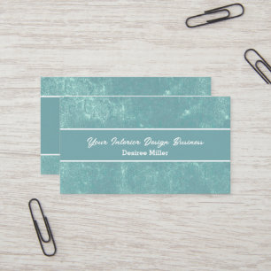 Carte De Visite Texture élégant de campagne vintage pastel vert sa