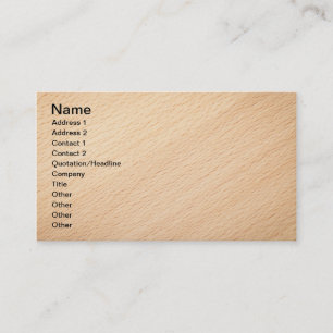 Carte De Visite Texture en bois de hêtre pour l'arrière - plan 2