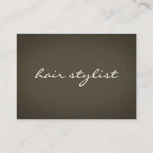 Carte De Visite Texture minimaliste Brown