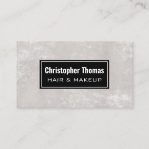 Carte De Visite Texturé moderne