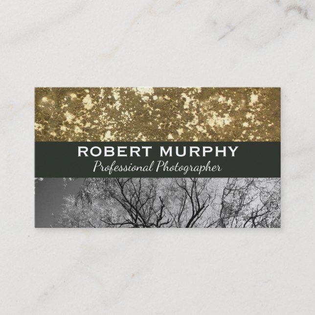 Carte De Visite Texture | Photographie (Devant)