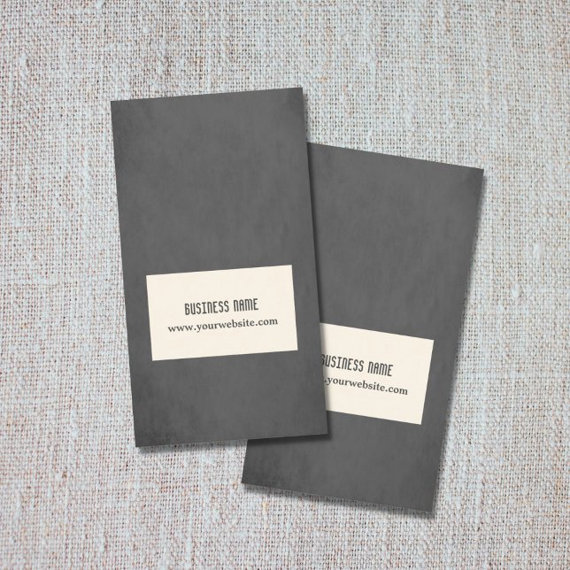 Carte De Visite Texture professionnelle Grey Pale Rose Consultant (Créateur téléchargé)