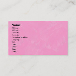 Carte De Visite Texture rose brosse