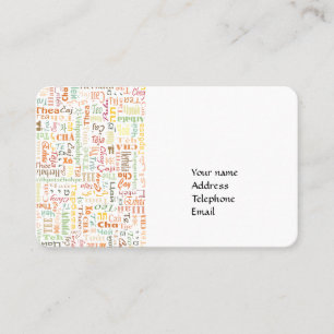 Carte De Visite Thé