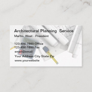 Carte De Visite Thème Architecture Et Construction