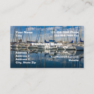 Carte de visite thème bateau HAMbyWhiteGlove