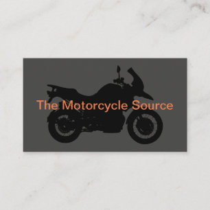 Carte De Visite Thème de moto design simple