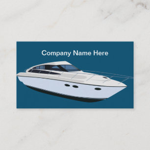 Carte De Visite Thème de navigation maritime