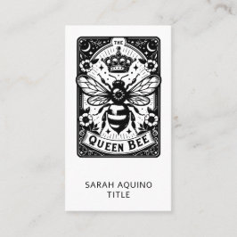 Carte De Visite Thème de Tarot Queen Bee