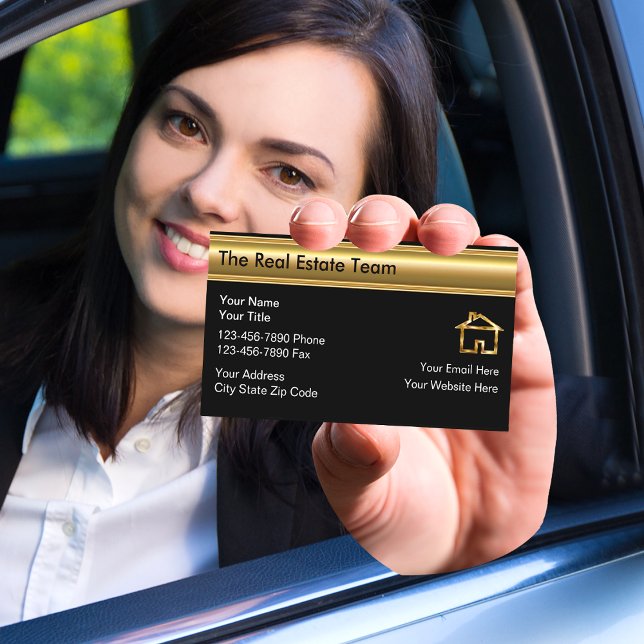 Carte De Visite Thème immobilier classique (Créateur téléchargé)