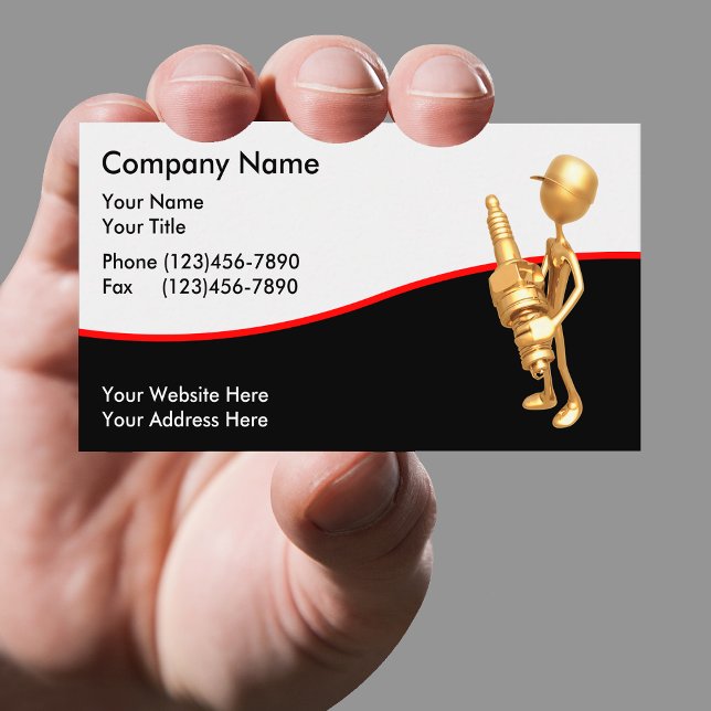 Carte De Visite Thèmes de l'automobile Nouveau (Créateur téléchargé)