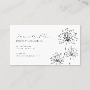 Carte De Visite Thérapeute Conseiller