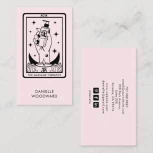 Carte De Visite Thérapeute en massage mystique