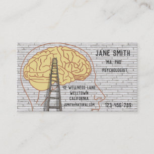 Carte De Visite Thérapeute ou psychiatre indépendant de