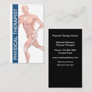 Carte De Visite Thérapie physique moderne Orthopédique