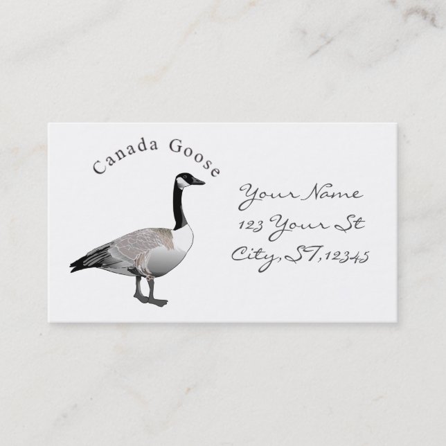 Carte De Visite Thunder_Cove de Goose Gander (Devant)
