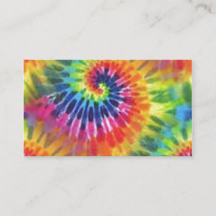 Carte De Visite Tie Dye