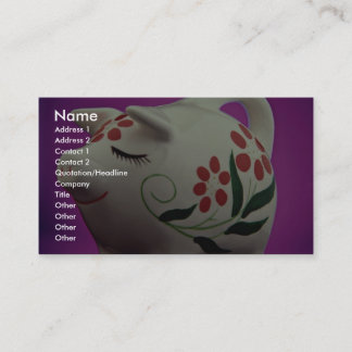 Carte De Visite Tirelire attrayante
