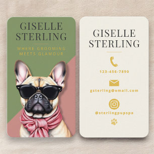 Carte De Visite Toiletteur pour chiens