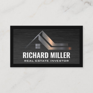 Carte De Visite Toit immobilier Investisseur immobilier