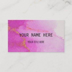 Carte De Visite Ton Joyau rose personnalisé