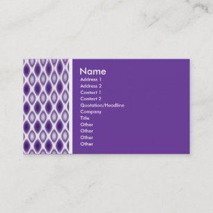 Carte De Visite Ton texture (latino violet)