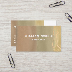 Carte De Visite Tonalité neutre minimaliste QR Code professionnel