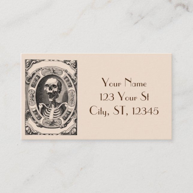 Carte De Visite Tonneau humain éffrayant Thunder_Cove (Devant)