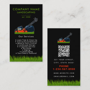 Carte De Visite Tonte de pelouse aménagement jardin entretien de p