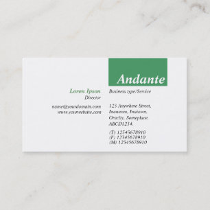 Carte De Visite TopTag v3 - Army Green