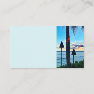Carte De Visite Torches Waikiki Tiki
