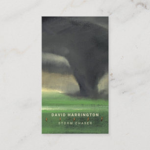 Carte De Visite Tornado personnalisé QR Code scanner Météo Chaser 