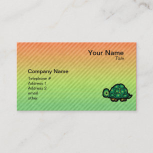 Carte De Visite Tortue