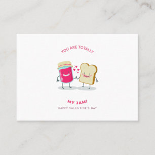 Carte De Visite Totalement mon truc pour la Saint-Valentin