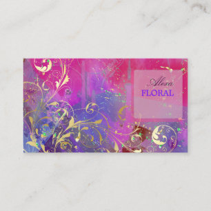 Carte De Visite Tourbillons PixDezines abstrait+filigree
