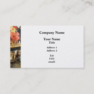 Carte De Visite Tournage sur bois