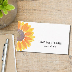 Carte De Visite Tournesol consultant