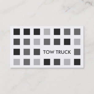 Carte De Visite TOW TRUCK (carrés mod)