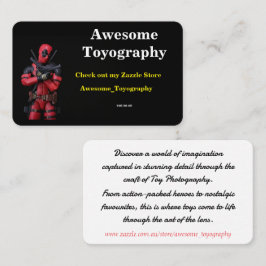 Carte De Visite Toyographie cool stupéfiante