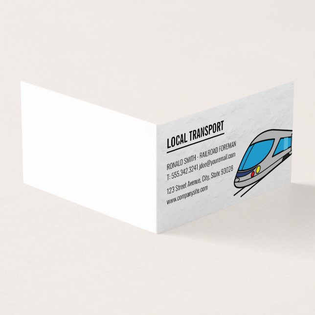 Carte De Visite Train à grande vitesse (Extérieur)