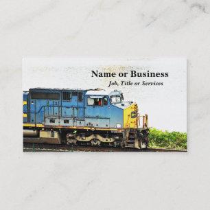 Carte De Visite train diesel
