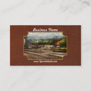 Carte De Visite Train - Le cimetière des trains