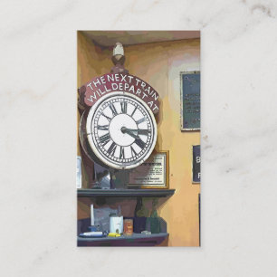 CARTE DE VISITE TRAIN STATIONS