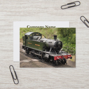 CARTE DE VISITE TRAINS À VAPEUR
