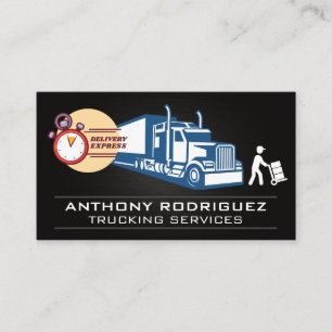 Carte De Visite Transport   Logistique du camionnage