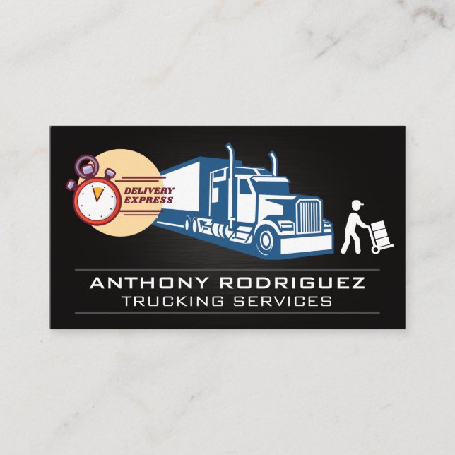 Carte De Visite Transport | Logistique du camionnage (Devant)