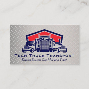 Carte De Visite Transport routier   Livraisons d'expédition