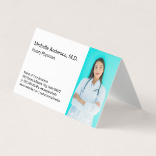 Carte De Visite Travailleur de santé   MODÈLE MÉDICALE