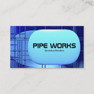 Carte De Visite Travaux 04 de tuyau