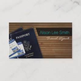 Carte De Visite Travel Agent